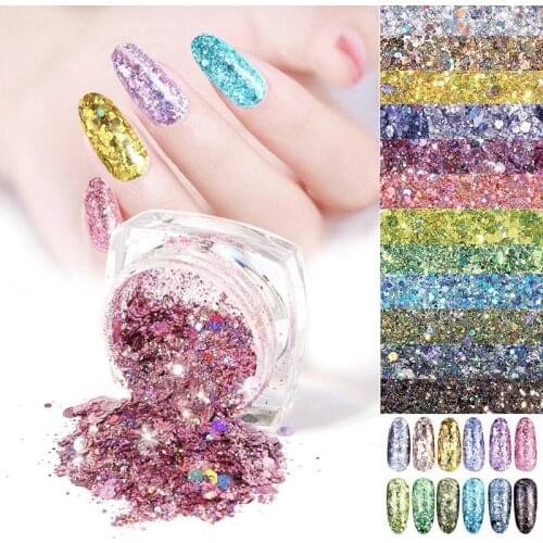 Слюда для дизайна ногтей Y&W&F China At AliExpress