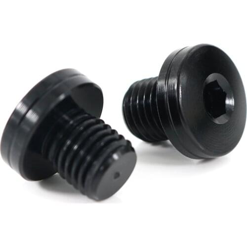 M10*1.25 Mirror Hole Plugs Cover Screw Bolt Universal Fit For Suzuki DL1000 V-Strom DL650 GSX-S 1000 GSXS 750 125 SV650
