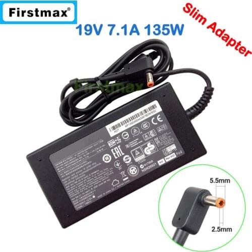 19V 7.1A 135W AC adapter laptop charger for Acer Aspire 8940G 9800 9810 9920G L100 L310 L320 L3600 L460G L5100 Z1810 Z1811 Z1850