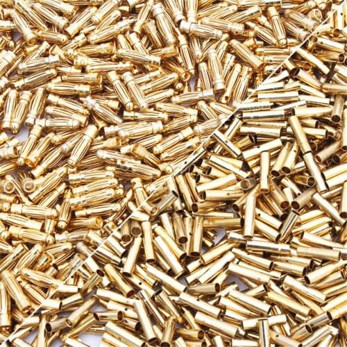 10Pair 2mm/3.0mm/3.5mm/4mm RC Battery Gold-plated Bullet Banana Plug High Quality Male Female Bullet Banana Connector
