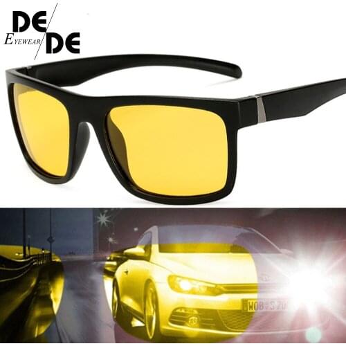 2019 Hot Sale Mens Glasses Car Drivers Night Vision Goggles Anti-Glare Polarizer Sun glasses Polarized Driving Sunglasses