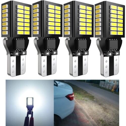 4pcs T15 led Canbus 921 W16W LED Bulb Car Backup Reverse Lights for Toyota C-HR Corolla Rav4 Yaris Avensis Camry CHR Auris Hilux