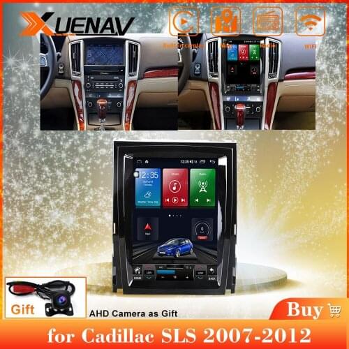 9.7 Inch Car Multimedia Player Stereo Android Vertical Screen Car Radio GPS Navi Heat Unit for Cadillac SLS 2007-2012