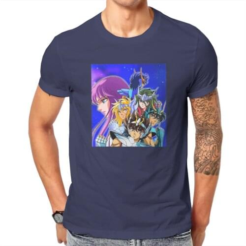 Men 4K Saint Seiya Anime Caballeros Del Zodiaco Shiryu Creative Classic Hot Sale Tshirt