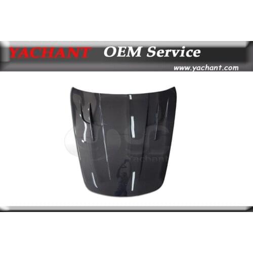 Car-Styling Auto Accessories Carbon Fiber CF Hood Bonnet Fit For 2005-2012 987 Boxster Cayman 911 997 MISH GTM Style Hood Bonnet