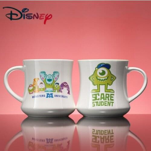 Disney Cup Monster University Cartoon Popeyes Ceramic Cup Large Capacity Office Milk Coffee Cups Boys Girls Christmas Gifts