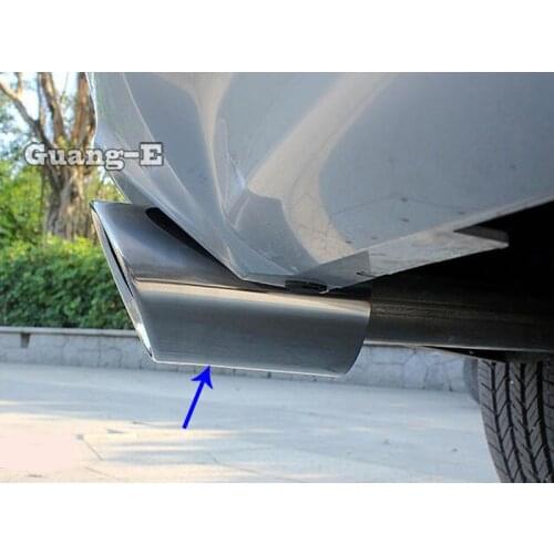 For Mazda6 Mazda 6 Atenza 2017 2018 2019 Car Body Styling Muffler Exterior End Pipe Stainless Steel Exhaust Tip Tail Outlet