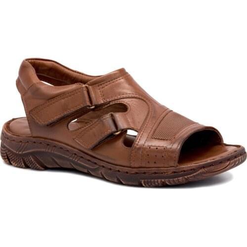 Gedikpaşalı FRK 20Y 1020 COFFEE Male Shoes Slippers-Sandals