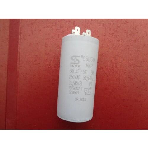 Generator Capacitor ,CBB60 65 uF +/- 5% 50 or 60 Hz. Up to250 volts AC,65MF Generator Regulator