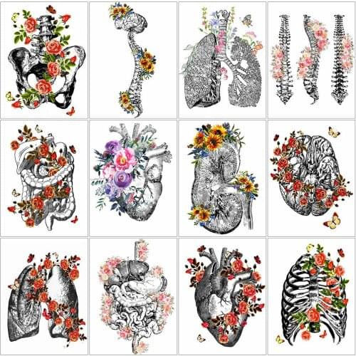 MomoArt Diamond Embroidery Flower Crafts Diamond Painting Heart Cross Stitch Kits Mosaic Full Square Round Handmade Hobby