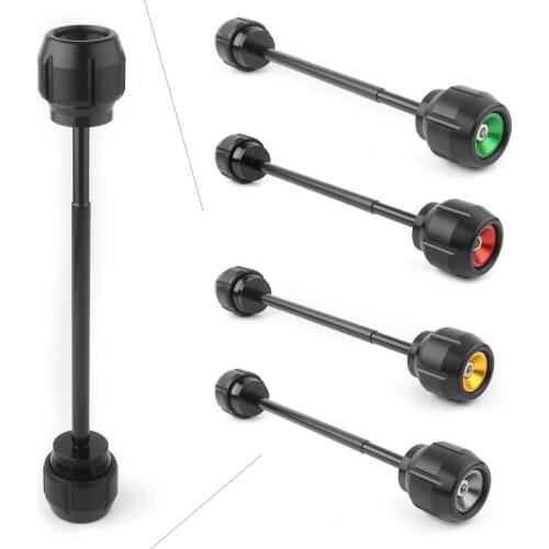 Motorcycle Front Fork Axle Crash Fall Slider Protector For Kawasaki Z900 2017 2018 2019 1pc