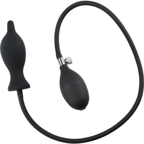 Inflatable anal plug vaginal dilator anal docking inflatable sex toys adult sex supplies silicone male