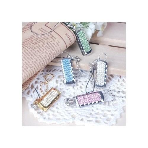 NEW Pen Driver Diamond Waterproof 16gb 32gb 64gb Jewelry Mini Usb Flash Drive 128GB 2TB Memory Stick Pendrive 2TB Disk On Key