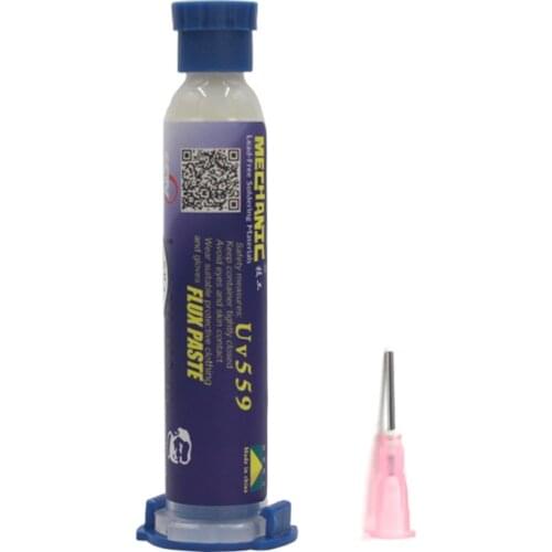 Original Mechanic soldering flux paste NC-559-ASM Flux paste lead-free solder flux + Needles Welding Advanced Oil Flux Grease