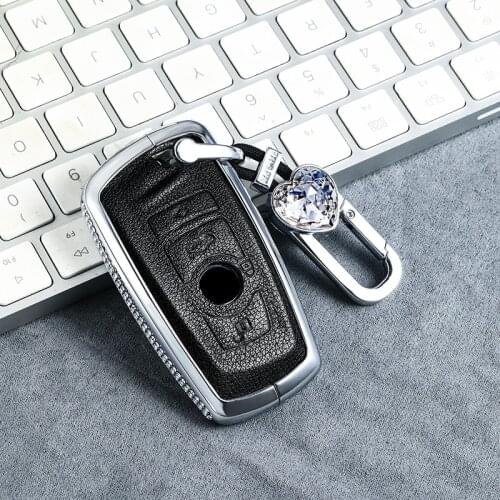 Luxury Diamond Car Remote Key Case key Cover For BMW 520 525 f30 f10 F18 118i 320i 1 3 5 7Series X3 X4 M3 M4 M5 E34 E90 E60 E36