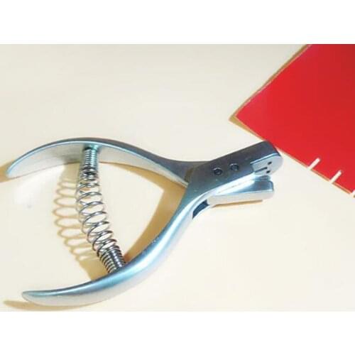 1Pcs Garment Pattern Notcher Pro Designer Tailors Steel Sewing Pliers Punch Marker