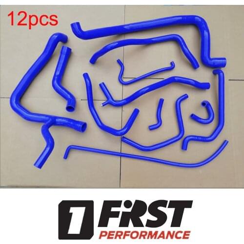 Silicone Coolant Hose for VW EuroVan Transporter T4 2.4D 2.5D With AC OE 074121051D 072121101L 074121101M 074121073L 074121058C