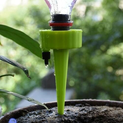 Flower pot Drip irrigation system Plant Waterers DIY automatic dripping spike conical automatic indoor plant watering 25pc