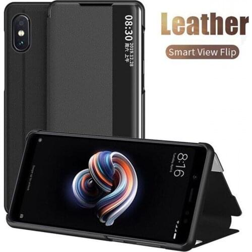 Smart Flip Case for Samsung Galaxy A41 A31 A21 A11 M11 Window View Wake Up Pu Leahter Cover for Samsung Note 20 Pro A10S A21S