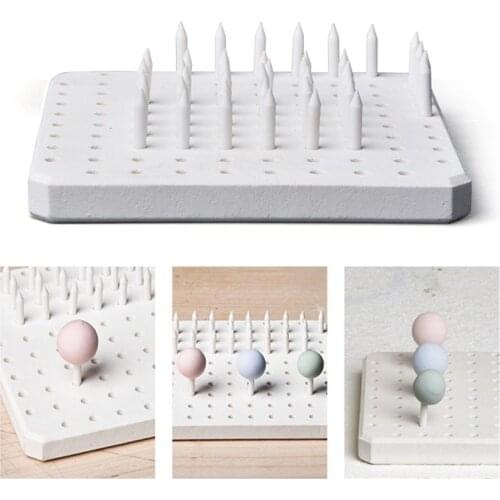 High Temperature Resistant Material Pottery Tools Ceramic Refractory Pad Support Nail Kiln Tool Small Object Firing Tool