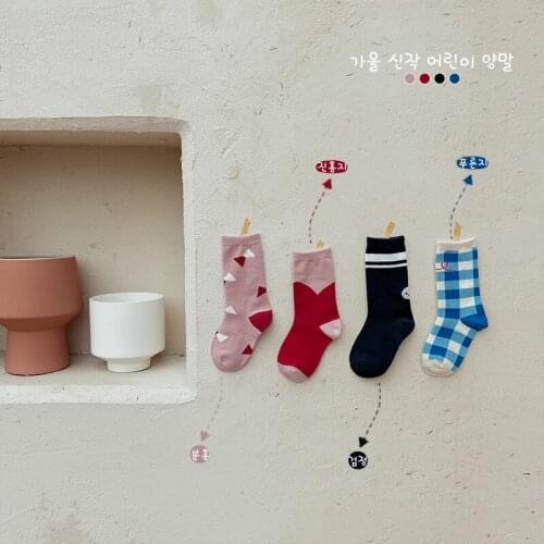 4Pairs/lot Baby Socks New Fashion Spring Autumn Cartoon Children Socks Kids Boys Girls Cotton Socks