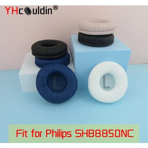 Earpads for Philips SHB8850NC Headphones Ear Cushions Covers PU Ear Pad Replacement
