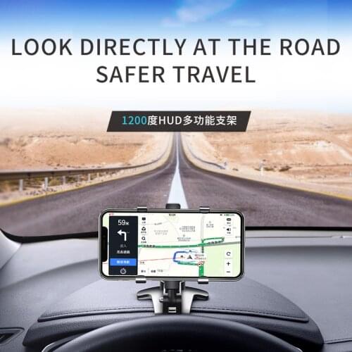 Car Dashboard Cradle Cell Phone Mobile Support Holder Rearview Mirror GPS Smartphone Mount Stand Clip Bracket Number Accessories