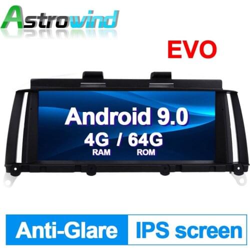 8.8" 4G RAM 8 Core Android 9.0 Auto Player GPS Navigation System Media Stereo For BMW X3 F25 for BMW X4 F26 with EVO System