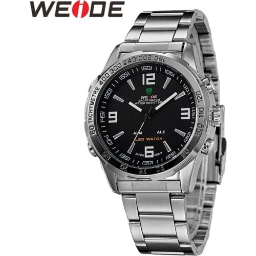 LONGBO watch for men stainless steel men quartz wristwatches digital waterproof watches gifts