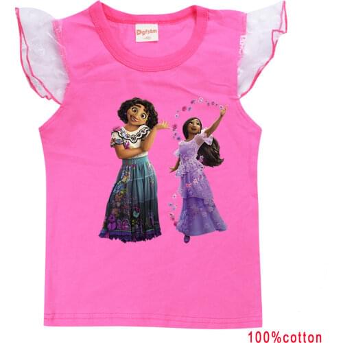 Jentyata Girls' Printed T-Shirts