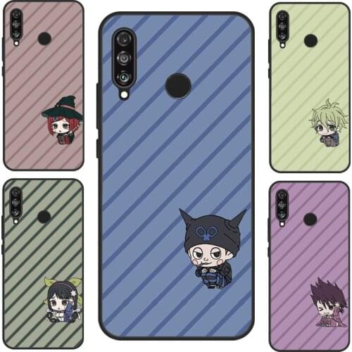 Danganronpa Cartoon Chibi For Huawei P20 Lite P30 P40 Pro P Smart 2019 2021 Nova 5T Case For Honor 10i 20 8A 8X 9X