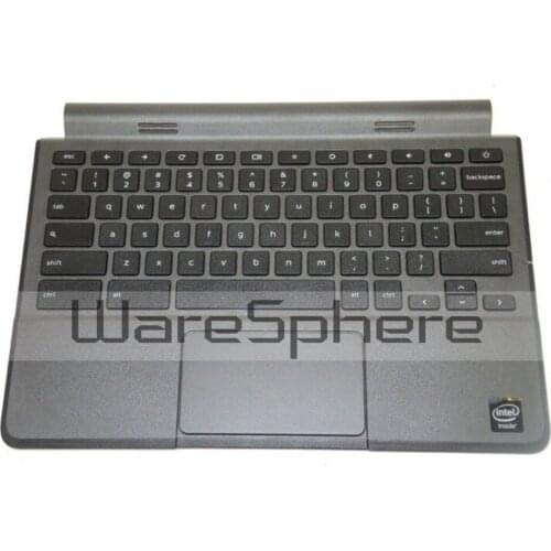 NEW for Dell chromebook 11 3120 Palmrest Top Cover Upper Case with Keyboard 38ZM8TCWI00