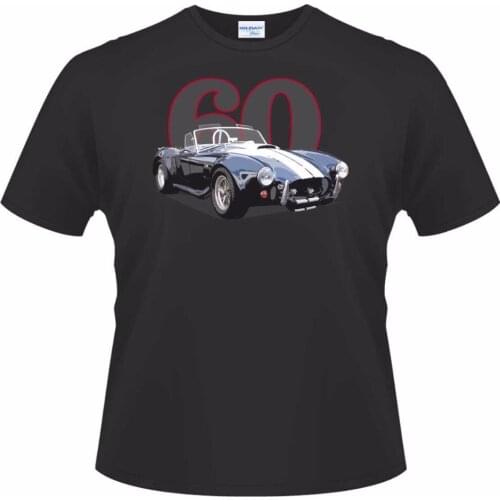2019 Summer New Brand T-Shirt Casual Fitness Funny O Neck MenS T-Shirt, 1960 Ac Cobra Classic Car Ideal Birthday Gift Tee Shirt