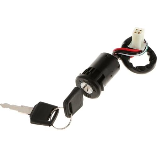 Replacement Ignition Key Switch for 50-250cc Mini Quad ATV Dirt Bike Scooter