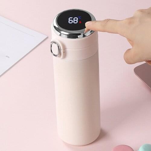 Stainless Steel Smart Water Bottle Temperature Display Vacuum Flask Portable Intelligent Thermoses Coffee Tea Cups for Travel