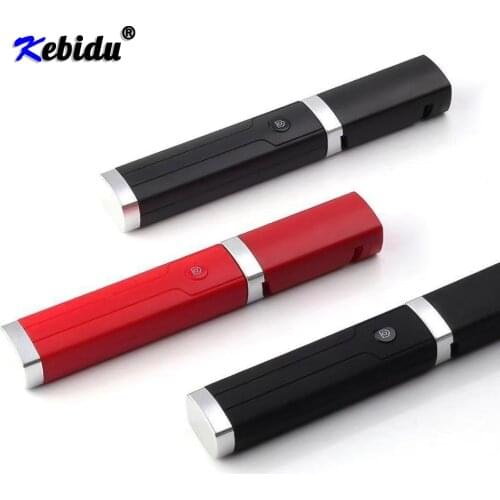 Kebidu Universal Mini Selfie Stick With Button 3.5MM Wired Silicone Handle Monopod For iPhone Android Samsung Huawei Xiaomi