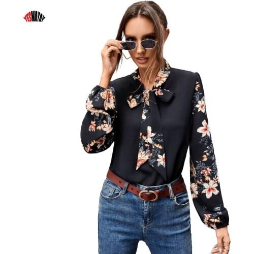 Блузки с бантом Yesmayay China At AliExpress