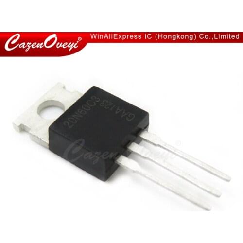 10pcs/lot SPP20N60C3 20N60C3 SPP20N60 TO-220 new original In Stock