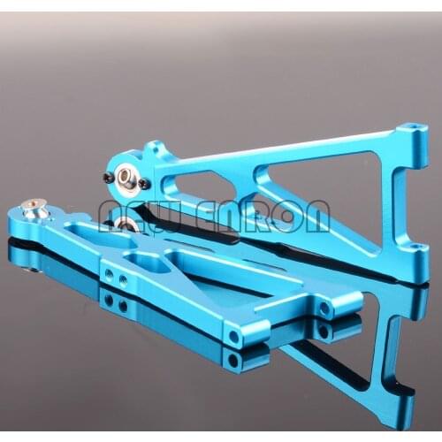 #33602 2Pc Aluminum Front Lower Suspension Arm FOR RC Model Car 1/10 Monster Truck Himoto E10MTL E10MT E10BP 31603 Upgrade Parts