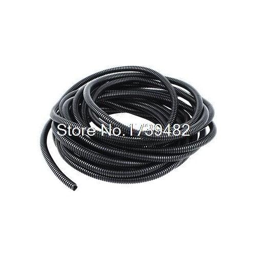 8mm Flexible PVC Corrugated Gas Tubing Pond Tube Hose 9.6m for Water Garden