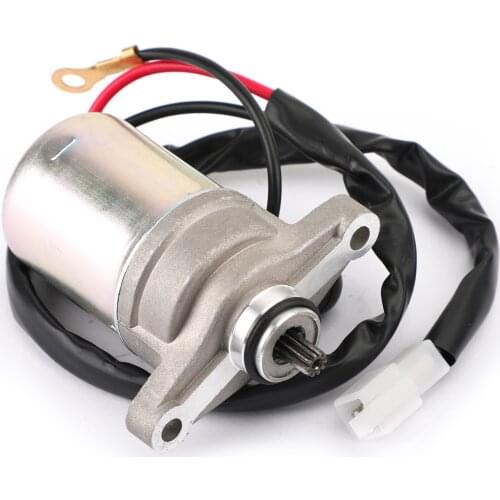 Areyourshop Starter Motor Fit for Kawasaki KFX50 KFX 50 ATV 2007 - 2020 21163-Y001 NEW 31200-LEJ2-E10 Motorcycle Accessories