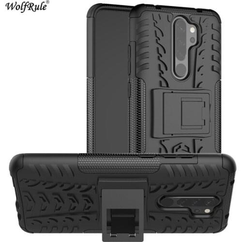 For Xiaomi Redmi Note 8 Pro Case Phone Bumper TPU & PC Holder Armor Back Phone Case For Xiaomi Redmi Note 8 Pro Cover 6.53