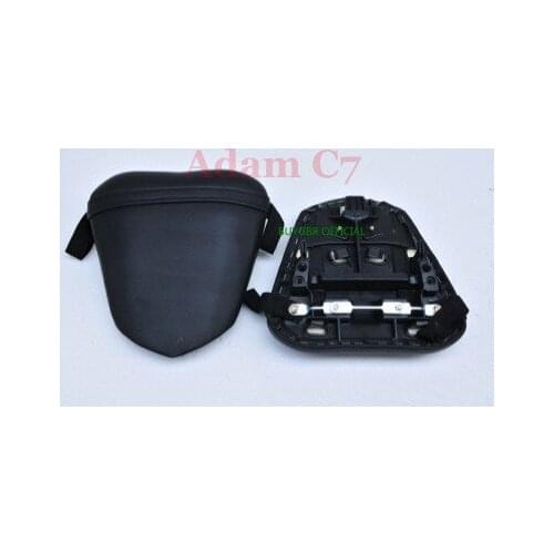 Black Motorcycle Rear Passenger Seat Pillion Cushion Pad For Yamaha YZF R6 YZF-R6 2008-2014 2013 2012 2011 2010 2009 BUYGBR