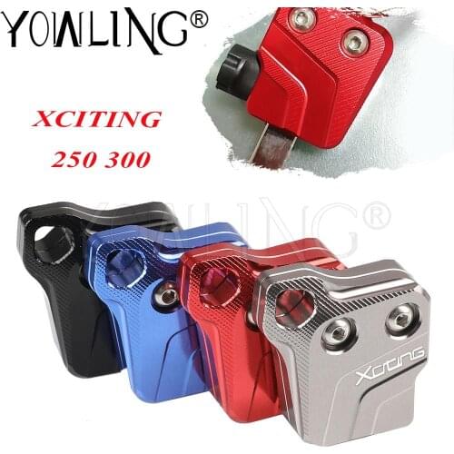 For KYMCO XCITING 250 300 NIKITA 200 300 LIKE 150 180 Motorcycle Accessories Key Cover Dust Holder Protector Key Head Decoration