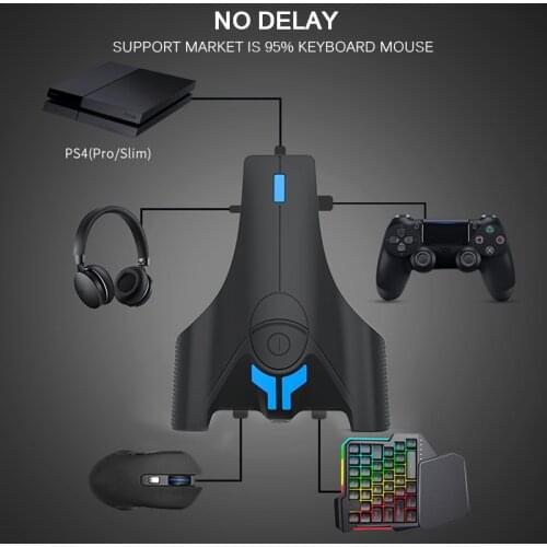 Gamepad Controller Converter For PS4 For XBOX For ONE For SWITCH Keyboard Mouse Adapter Game Handle With Customized Button