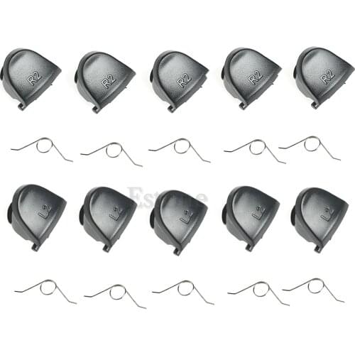L2 R2 Trigger Replacement Parts Buttons for playstation 4 PS4 Controller 5 Pairs 45BB