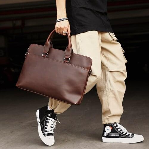 Tidog Korean Business fashion Retro Briefcase