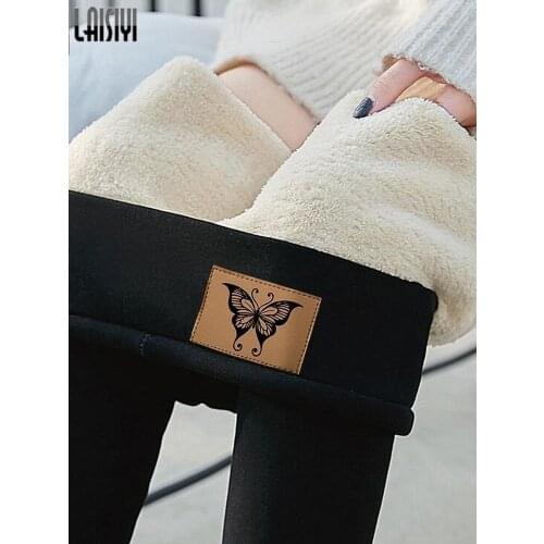 Winter Womens Leggings Plus Size Leggings 4XL 5XL Velvet Warm Pants 2021 new High Waist Comfort pants Keep Warm Flexible Leggin