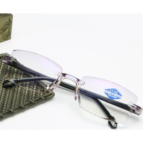 Unisex Distant/Near Dual focus reading glasses +1.0 to +4.0 YJ002