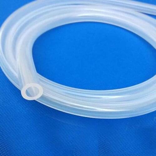 1M 4mm x 8mm Food Grade Silicone Tube Hose translucent Pipe